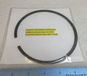 TCM 639568 PISTON COMPRESSION RING for O-470, IO-470 (Aviation)